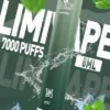 LIMI 7000口拋棄式電子煙｜主打極致冰爽層次與強勁擊喉感｜適合偏好強烈擊喉體感與沁涼風味的玩家