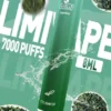 LIMI 7000口拋棄式電子煙｜主打極致冰爽層次與強勁擊喉感｜適合偏好強烈擊喉體感與沁涼風味的玩家