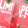 LIMI 7000口拋棄式電子煙｜主打極致冰爽層次與強勁擊喉感｜適合偏好強烈擊喉體感與沁涼風味的玩家