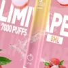 LIMI 7000口拋棄式電子煙｜主打極致冰爽層次與強勁擊喉感｜適合偏好強烈擊喉體感與沁涼風味的玩家