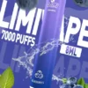 LIMI 7000口拋棄式電子煙｜主打極致冰爽層次與強勁擊喉感｜適合偏好強烈擊喉體感與沁涼風味的玩家