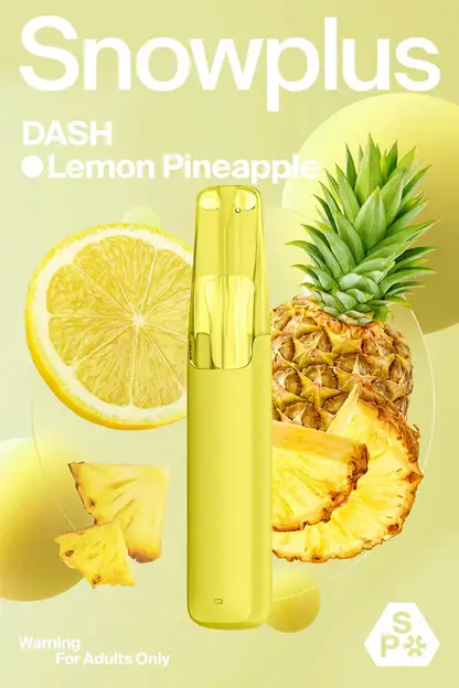 Snowplus DASH 鴨嘴獸 4000口拋棄式電子煙｜獨家符合唇形鴨嘴吸嘴優化豐富擊喉層次｜喜愛貼合吸感與豐富風味的日常族群推薦