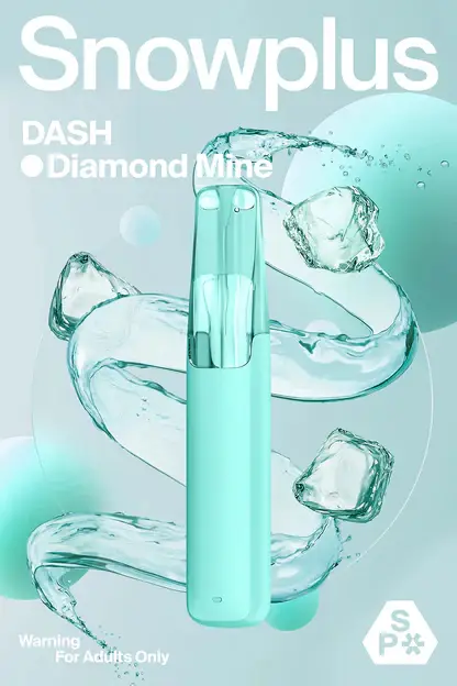 Snowplus DASH 鴨嘴獸 4000口拋棄式電子煙｜獨家符合唇形鴨嘴吸嘴優化豐富擊喉層次｜喜愛貼合吸感與豐富風味的日常族群推薦